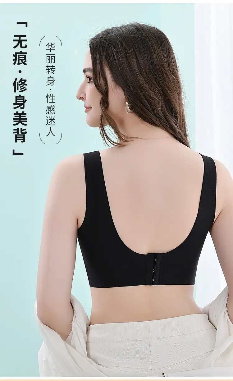 Wire-Free Lifting Bra for Women Adjustable Side Pads — feature 15