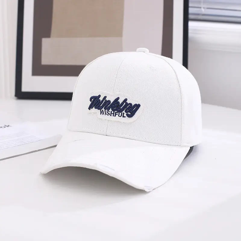 Women's Brown Embroidered Baseball Cap Spring Autumn - Image 11