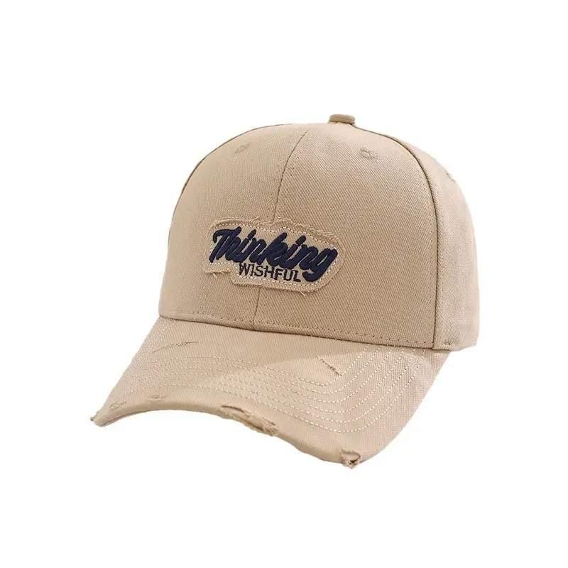 Women's Brown Embroidered Baseball Cap Spring Autumn - Image 12