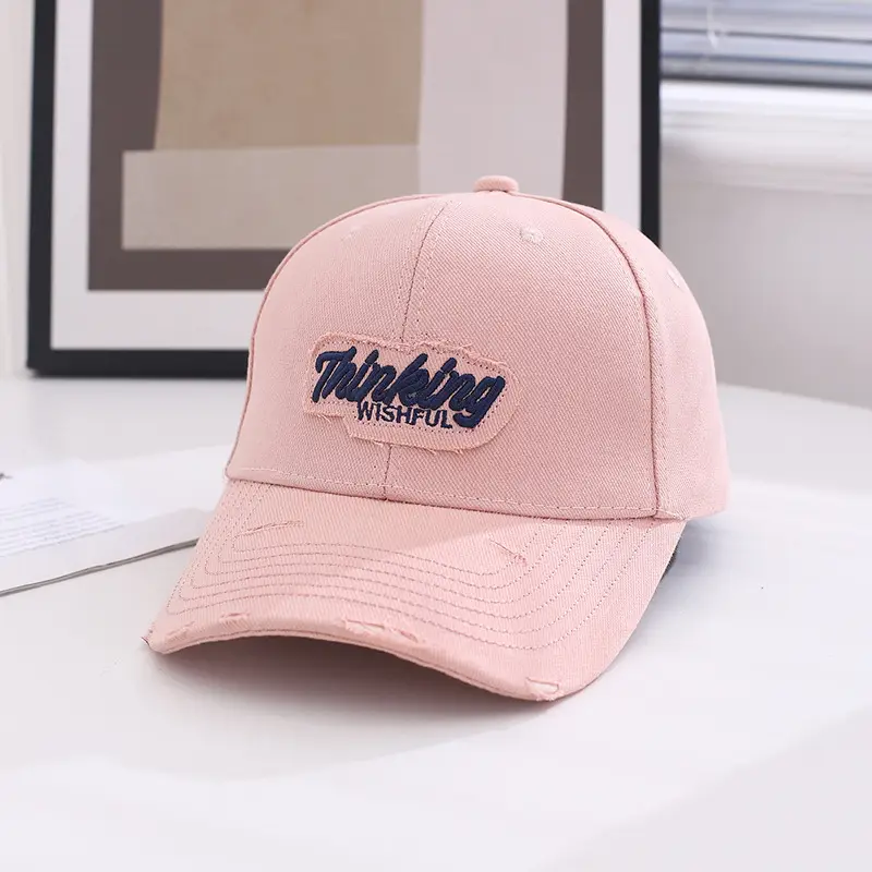 Women's Brown Embroidered Baseball Cap Spring Autumn - Image 6
