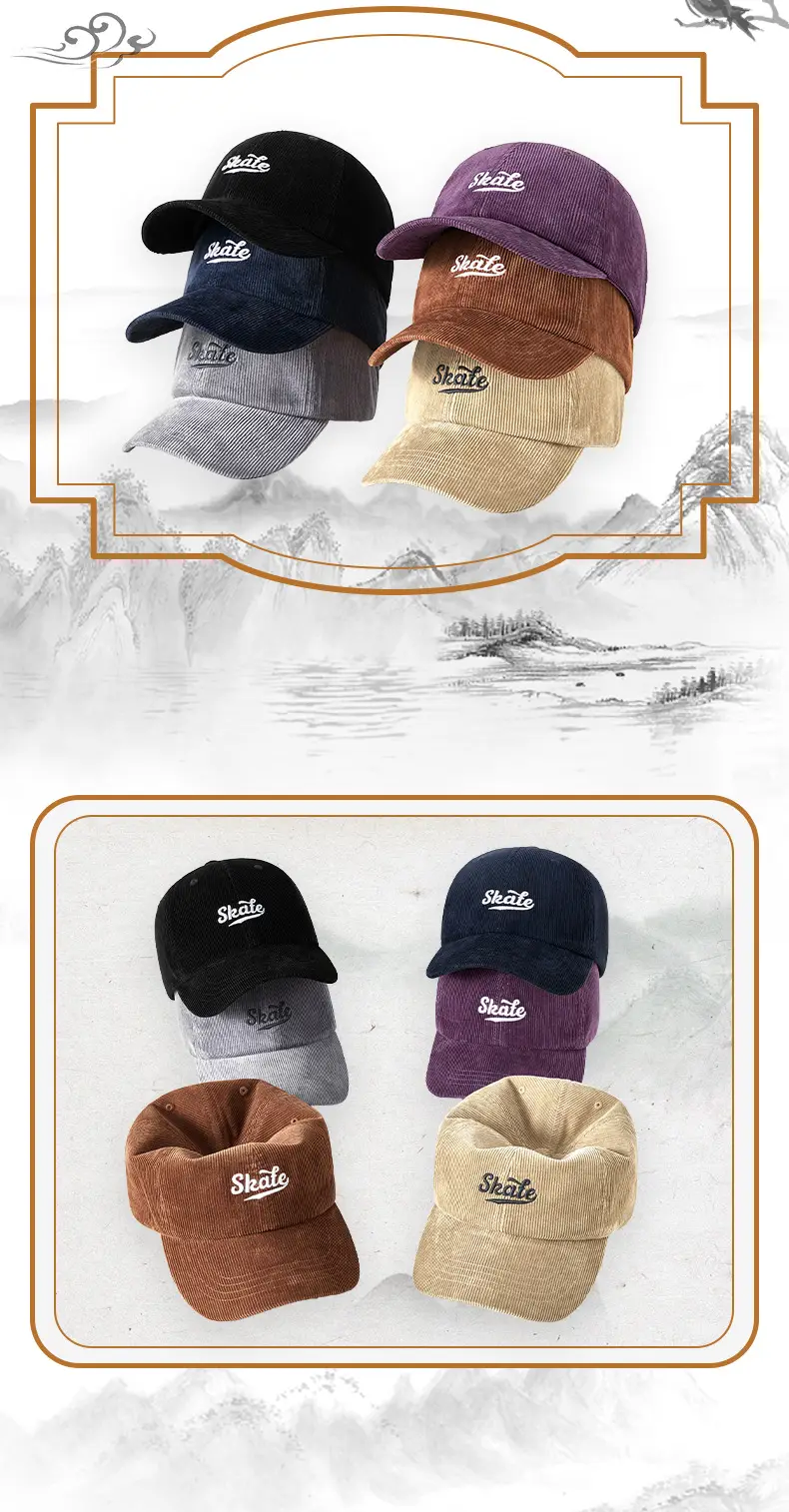 Men Grey Embroidered Baseball Cap State — feature 9