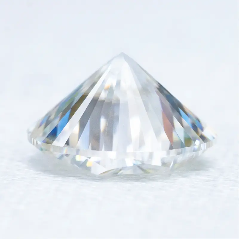 Moissanite Round Cut Crystal Stone for Jewelry - Image 4