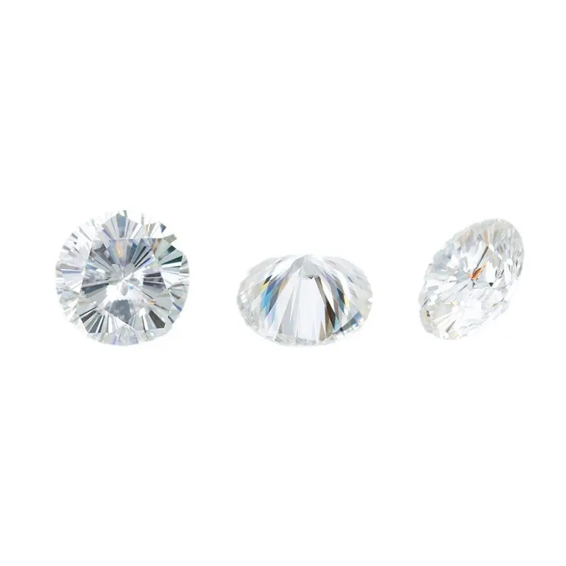 Moissanite Round Cut Crystal Stone for Jewelry - Image 5