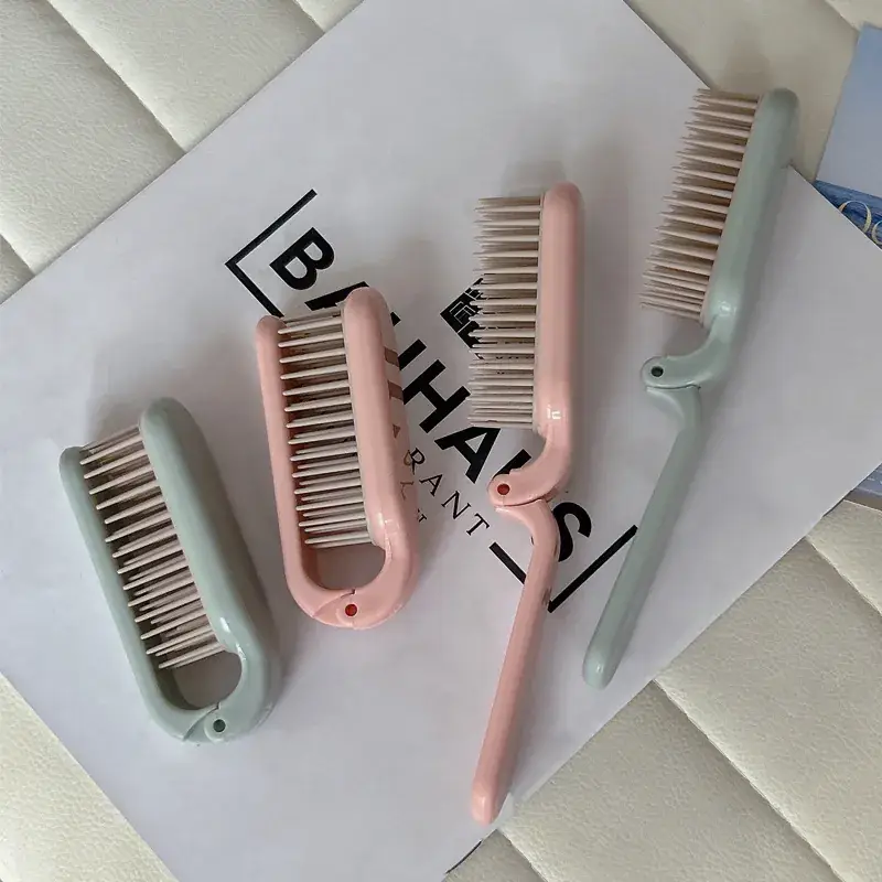 Foldable Travel Hair Comb for Straight & Curly Hair - Image 6