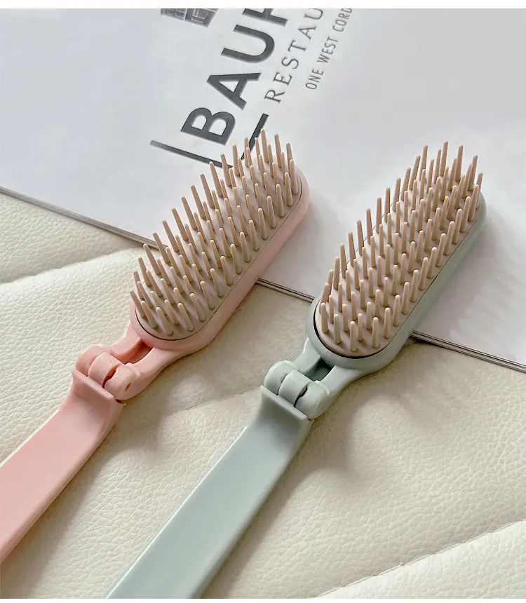 Foldable Travel Hair Comb for Straight & Curly Hair — feature 10