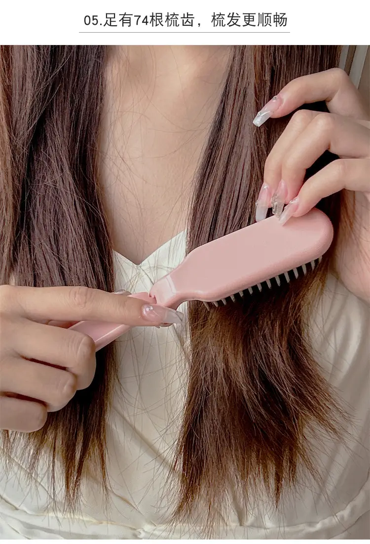 Foldable Travel Hair Comb for Straight & Curly Hair — feature 6
