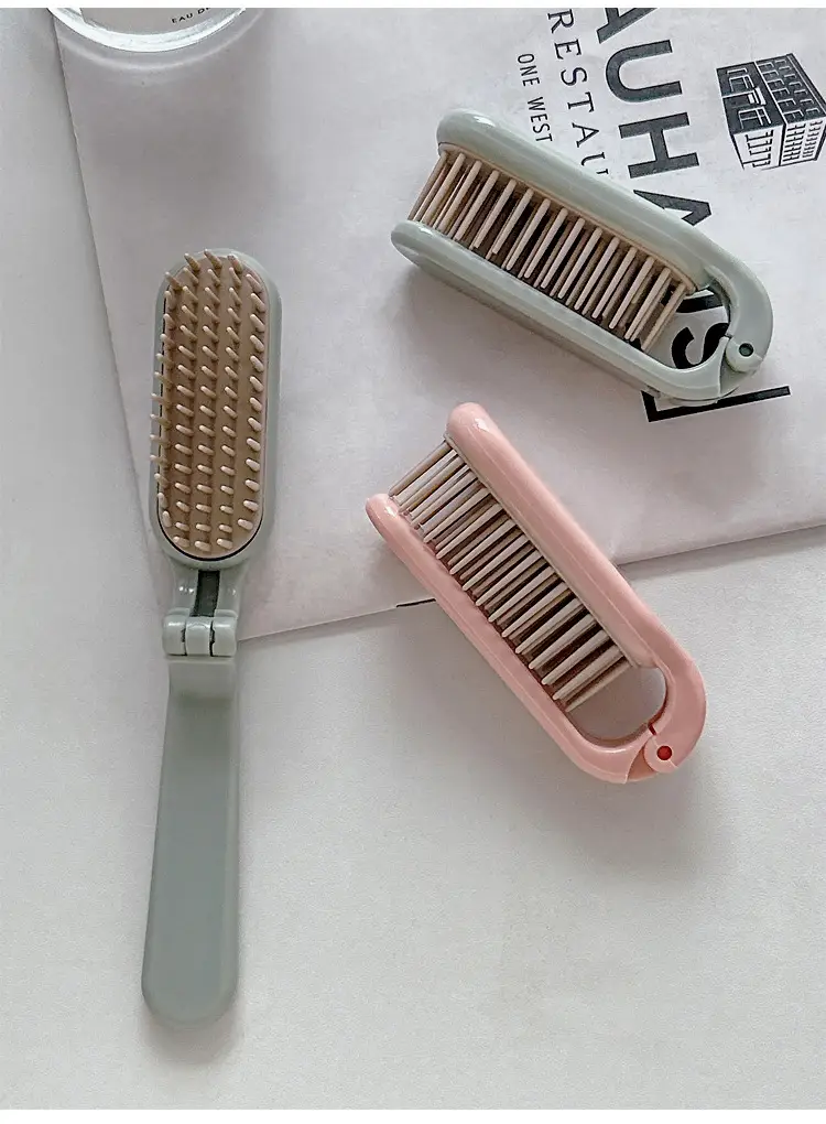 Foldable Travel Hair Comb for Straight & Curly Hair — feature 9