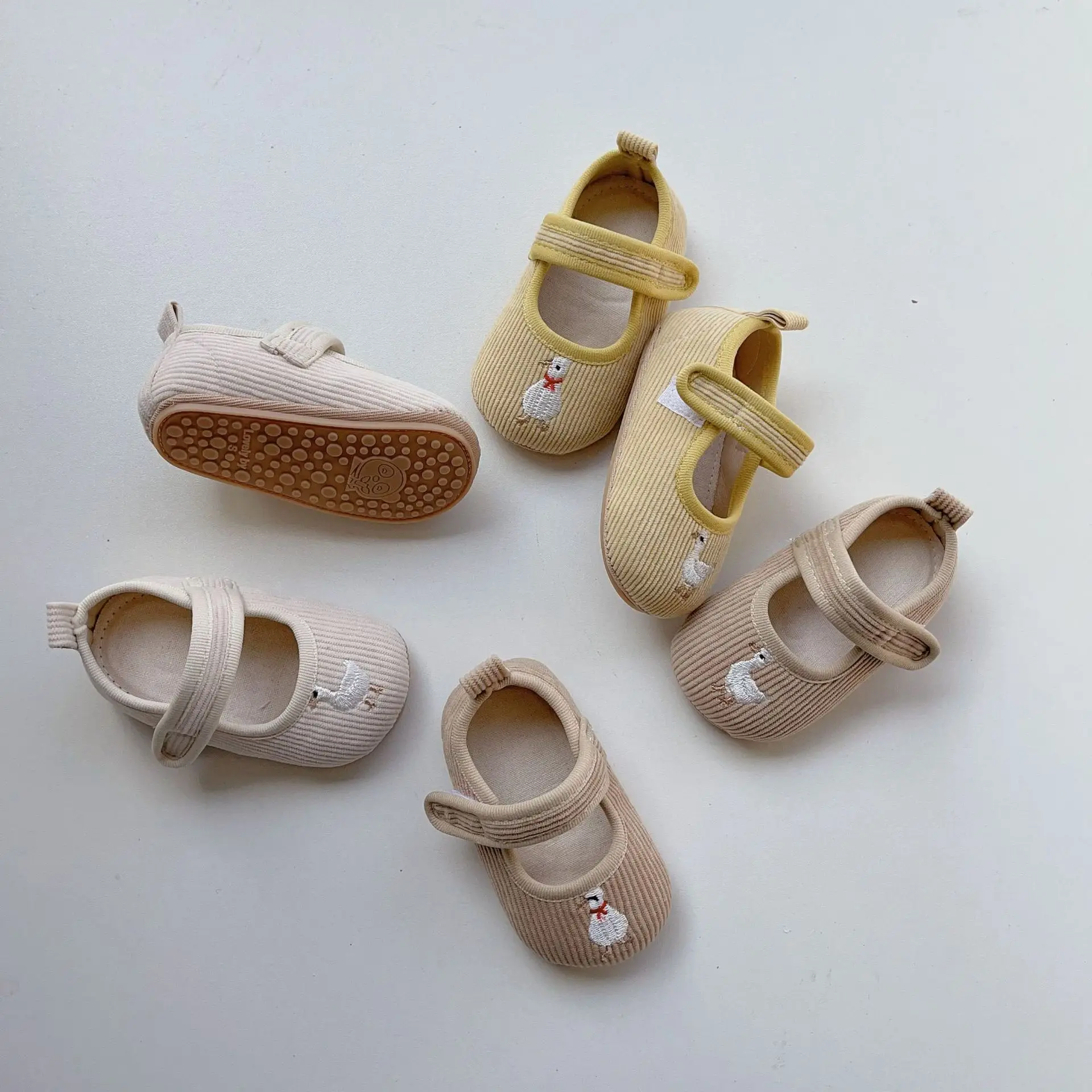 2024 New Baby Shoes Soft Non-Slip Velcro