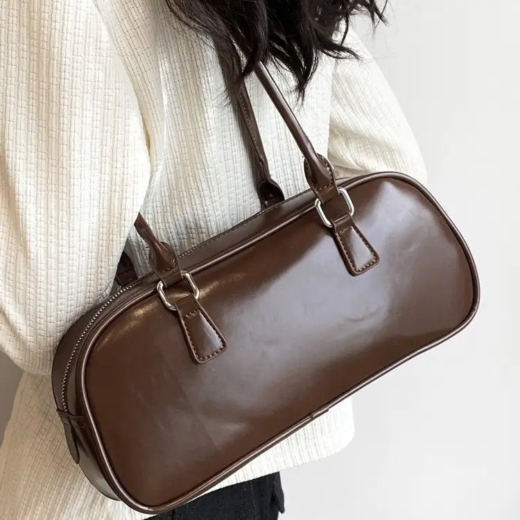 Brown Cross-Border Women's Shoulder Bag Large Capacity 2026 - Image 6