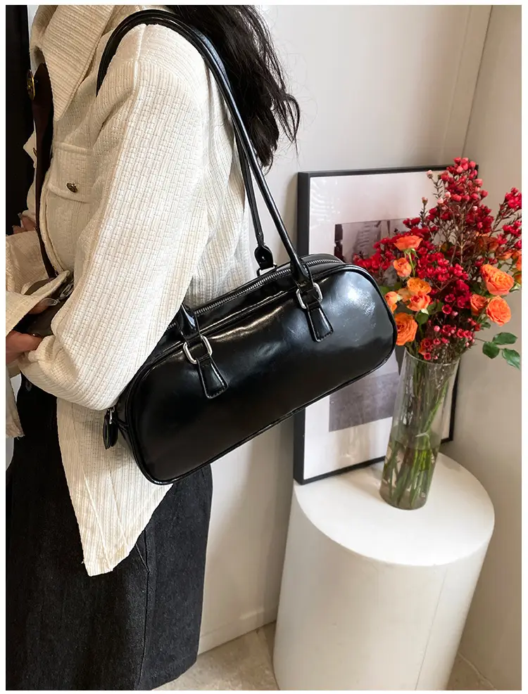 Brown Cross-Border Women's Shoulder Bag Large Capacity 2026 — feature 15