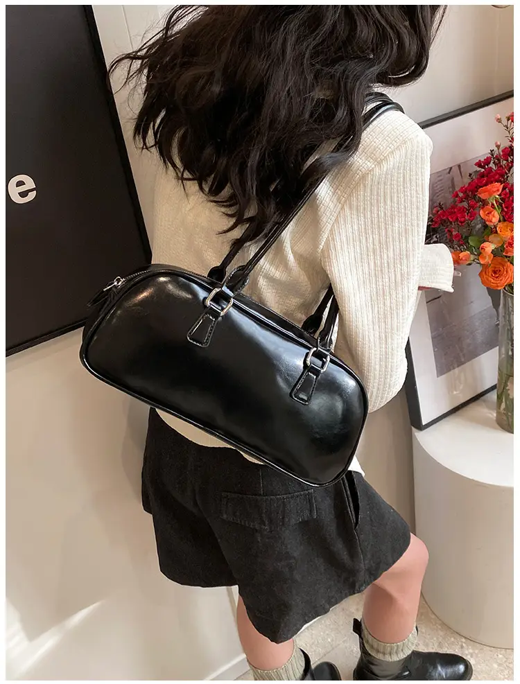 Brown Cross-Border Women's Shoulder Bag Large Capacity 2026 — feature 17