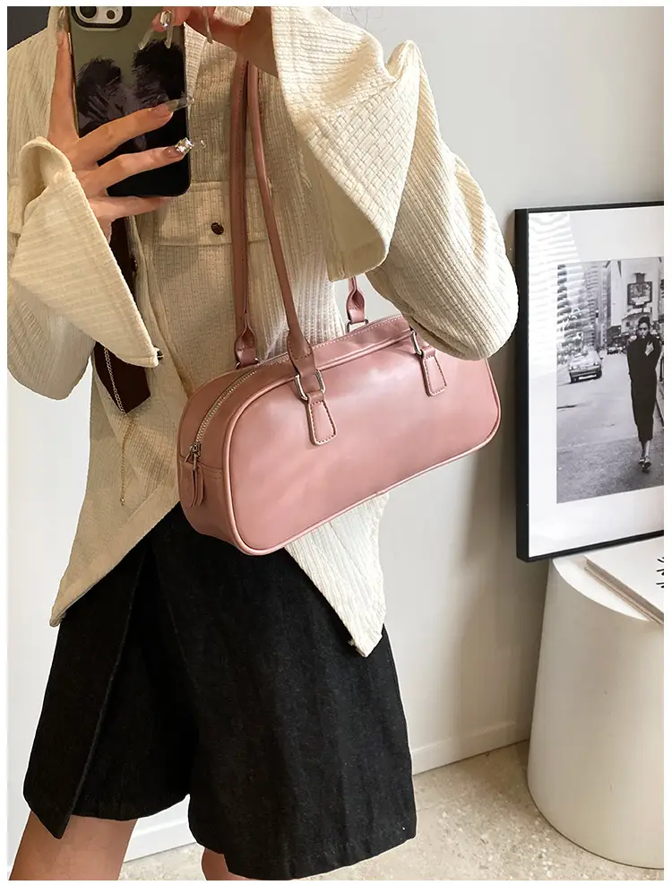 Brown Cross-Border Women's Shoulder Bag Large Capacity 2026 — feature 18