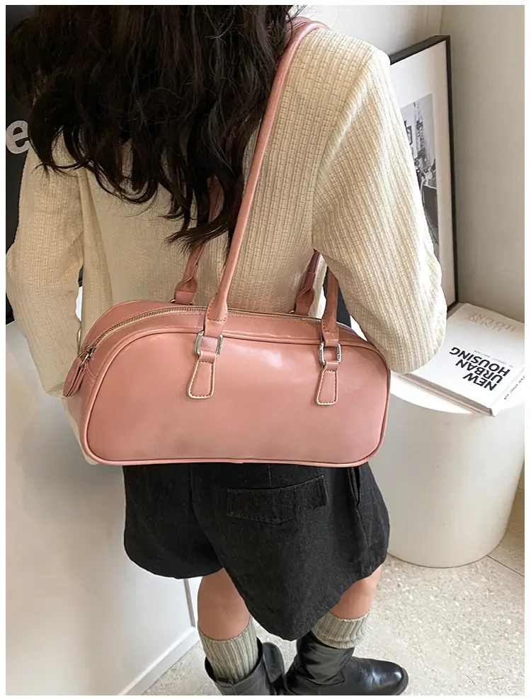 Brown Cross-Border Women's Shoulder Bag Large Capacity 2026 — feature 19