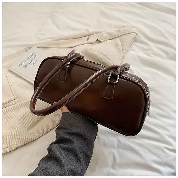 Brown Cross-Border Women's Shoulder Bag Large Capacity 2026 — feature 38