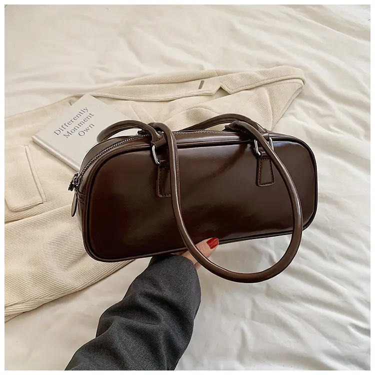 Brown Cross-Border Women's Shoulder Bag Large Capacity 2026 — feature 39