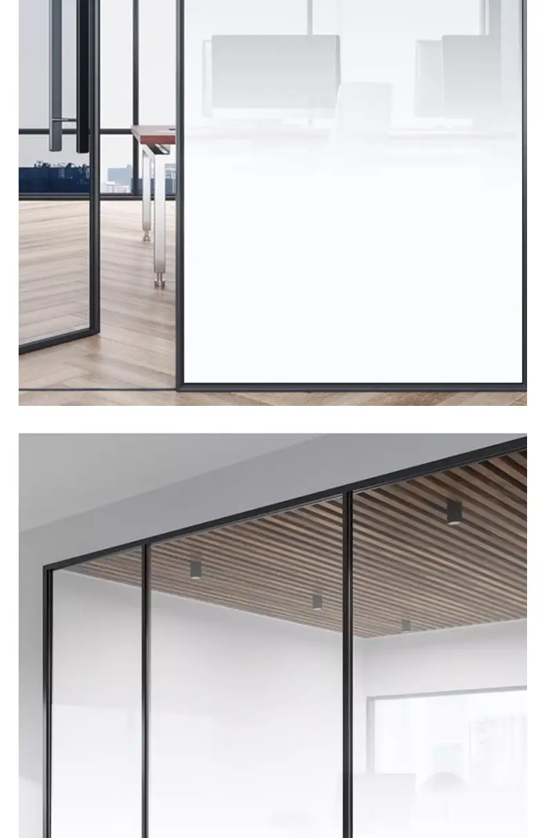 Gradient Glass Partition Office Decor One Way Two Way — feature 4