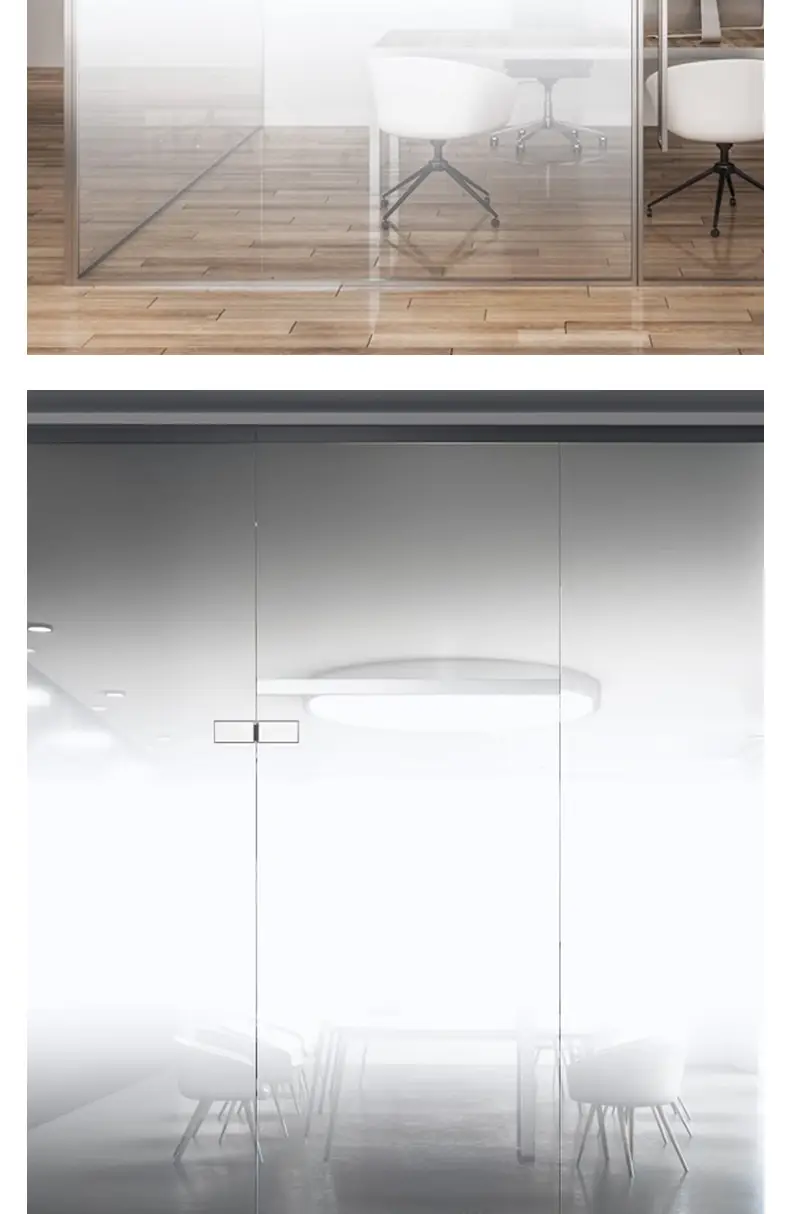 Gradient Glass Partition Office Decor One Way Two Way — feature 6