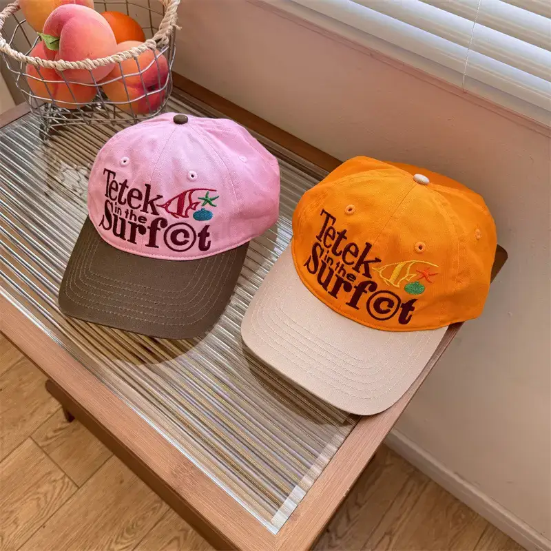 Women Sun-Proof Tawk Cap Set with Embroidered Design - Image 4