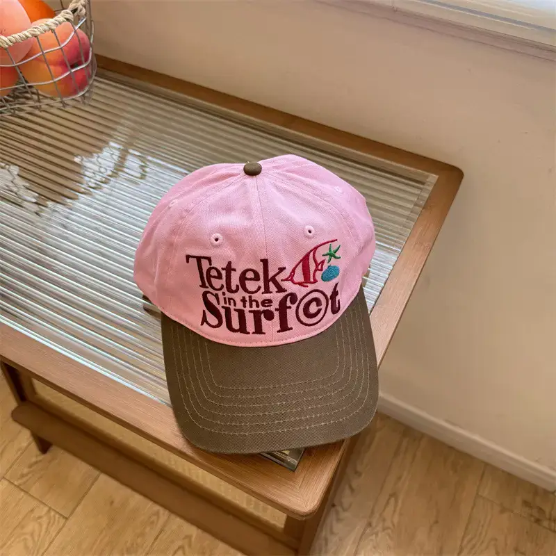 Women Sun-Proof Tawk Cap Set with Embroidered Design - Image 2