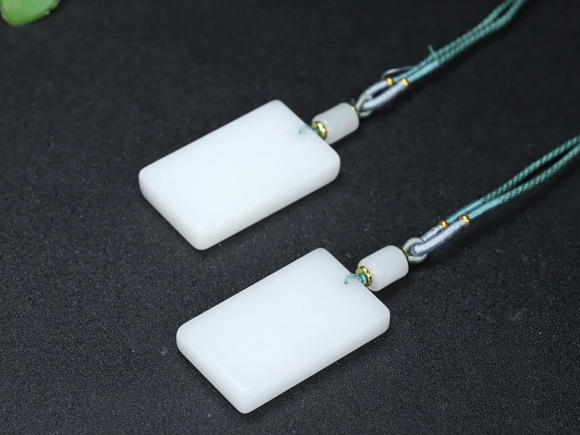 White Jade Peace & Safety Necklace for Men Women — feature 3