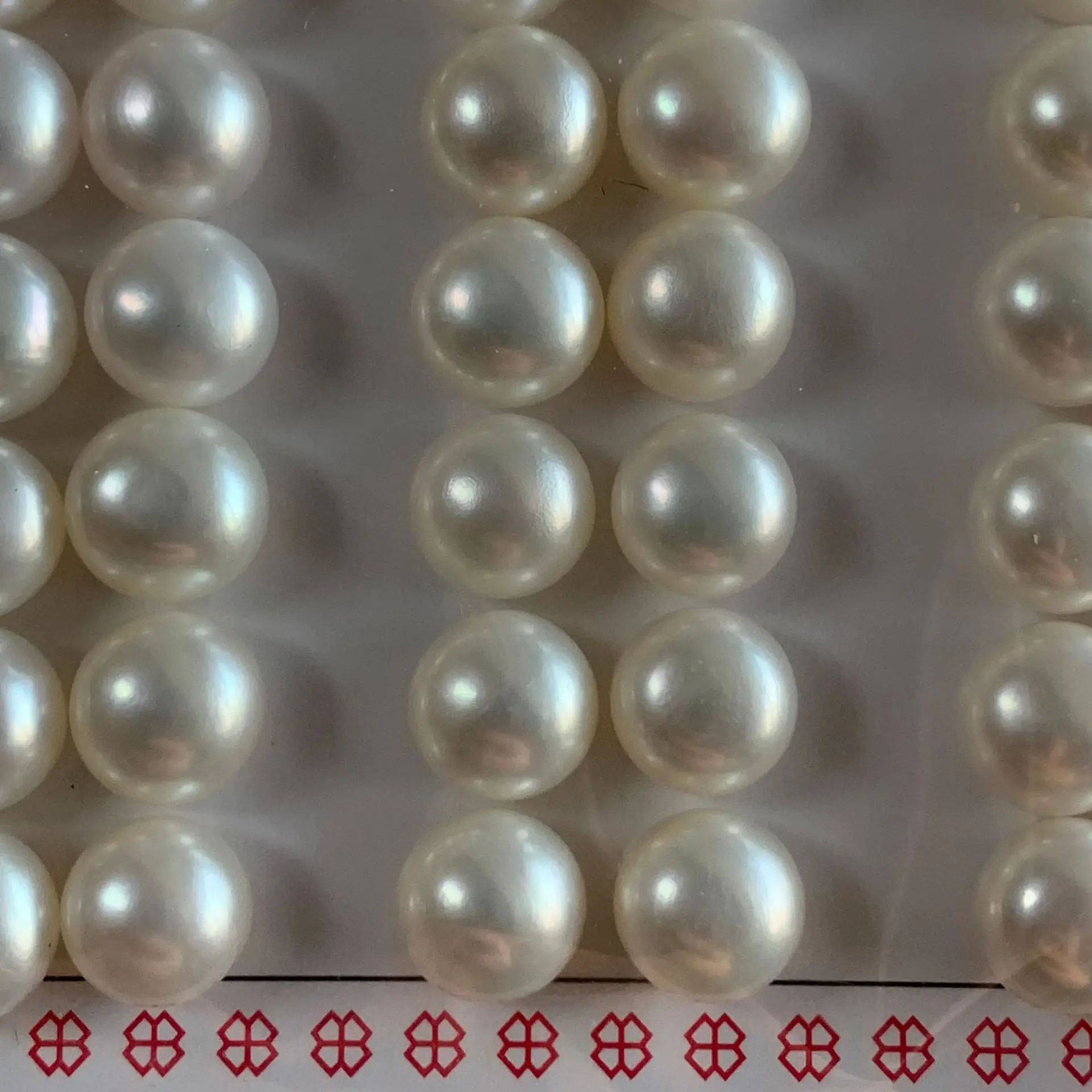 Zhuji Freshwater Pearl Beads Wholesale Half-Drilled Bun-Shaped Beads
