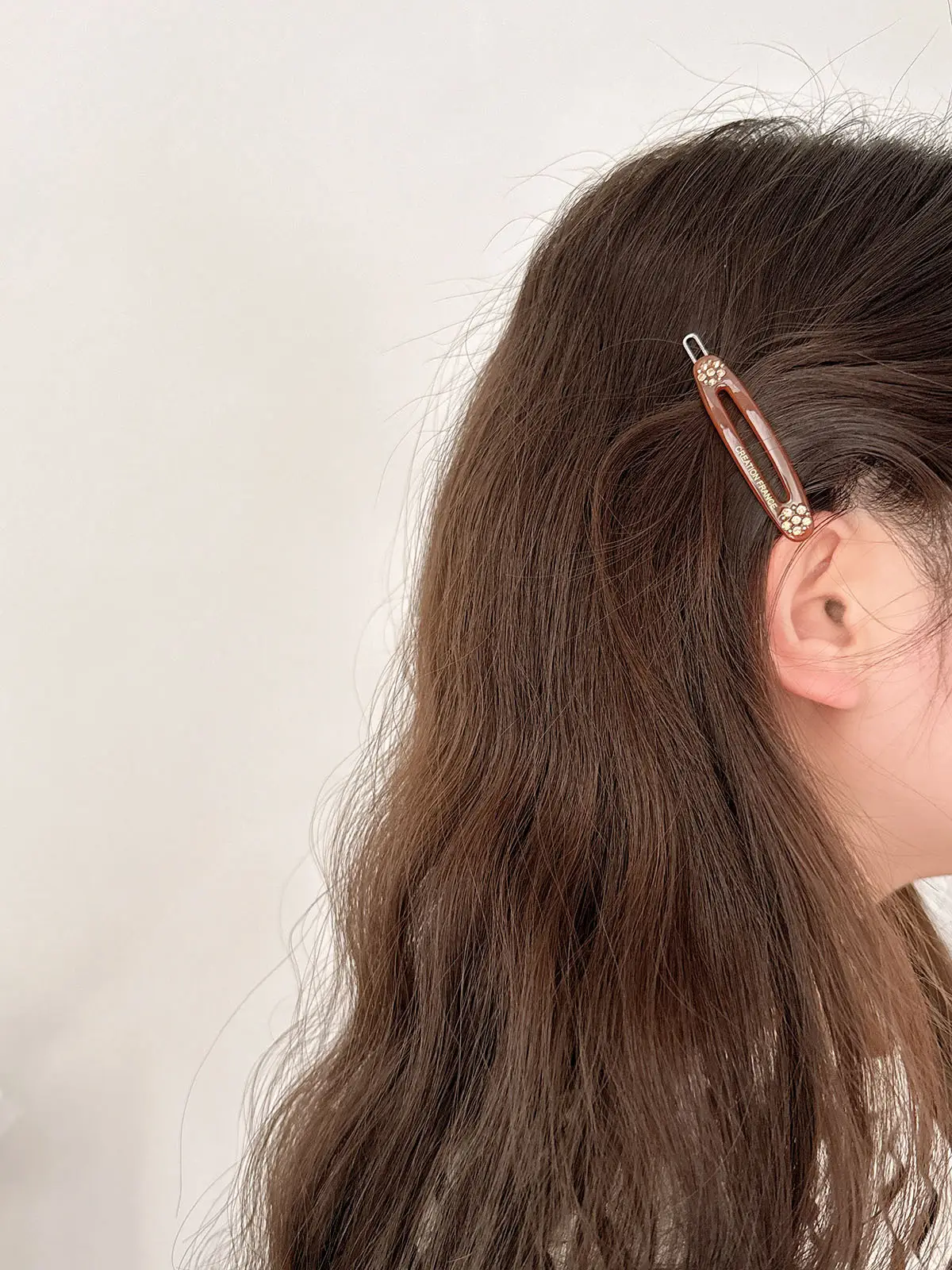 Korean Style Diamond Embroidered Hairpin Clip — feature 12