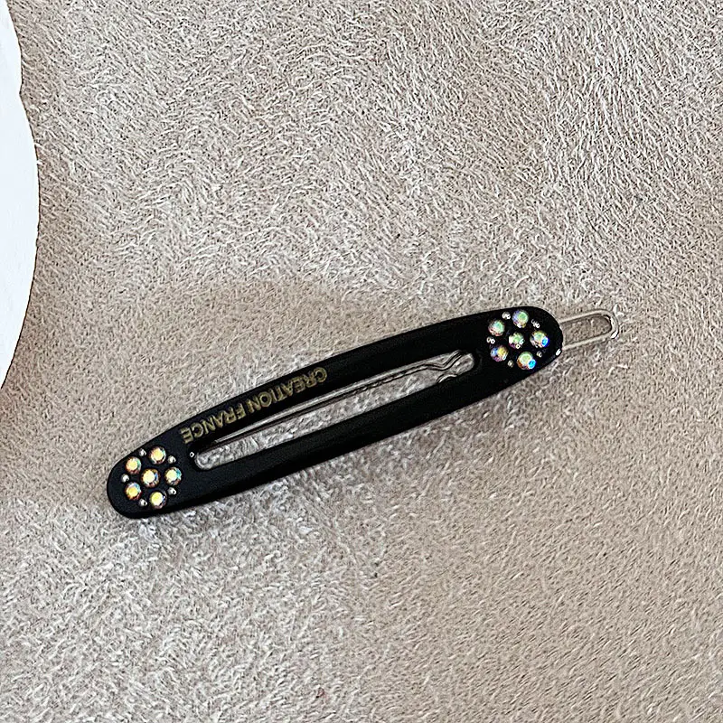 Korean Style Diamond Embroidered Hairpin Clip — feature 30