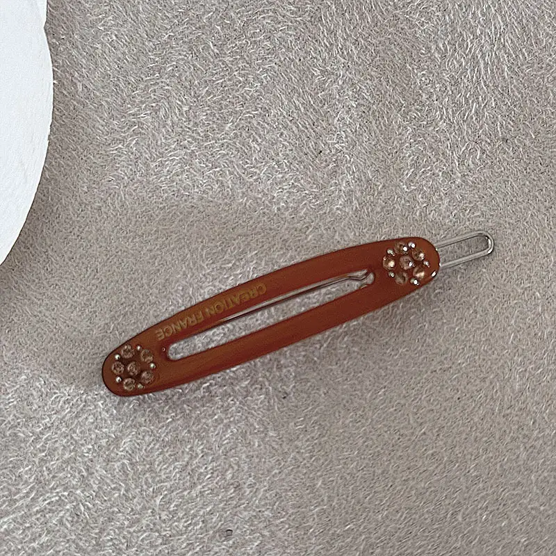 Korean Style Diamond Embroidered Hairpin Clip — feature 32