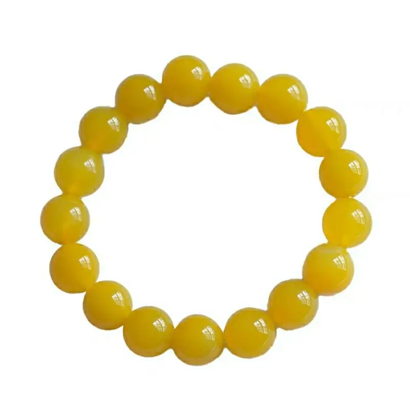 Yellow Agate Bracelet for Men Women Wealth Attracting — feature 8