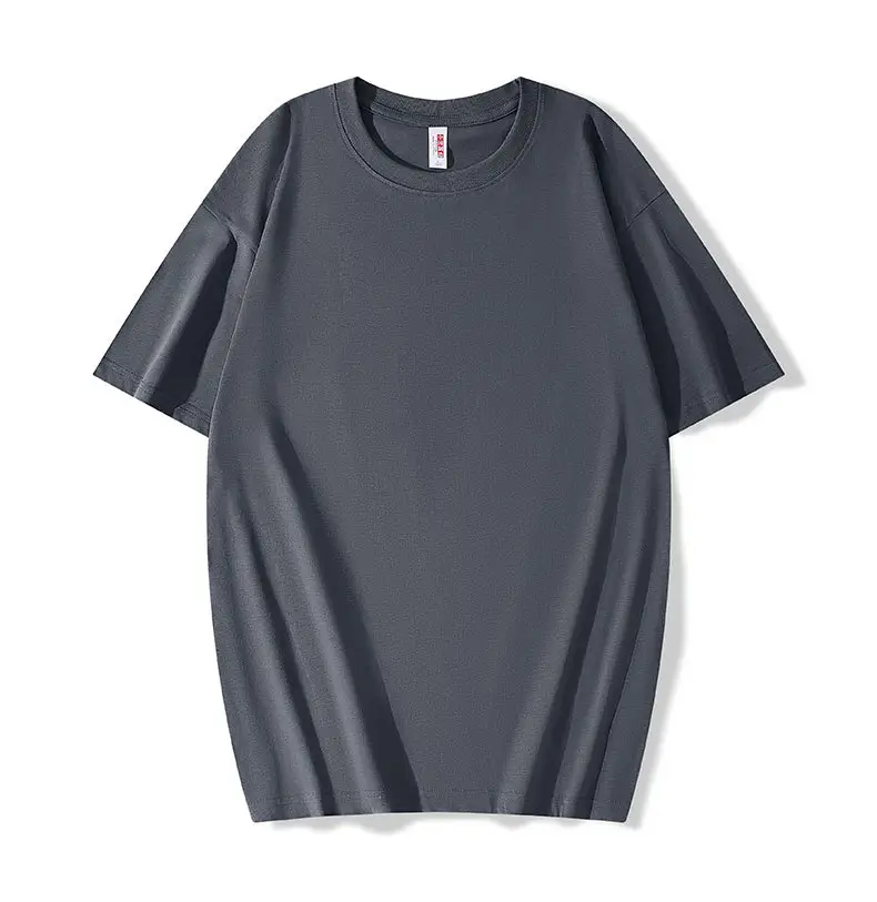 Black Loose Fit T-Shirt Large Drop Shoulder — feature 14