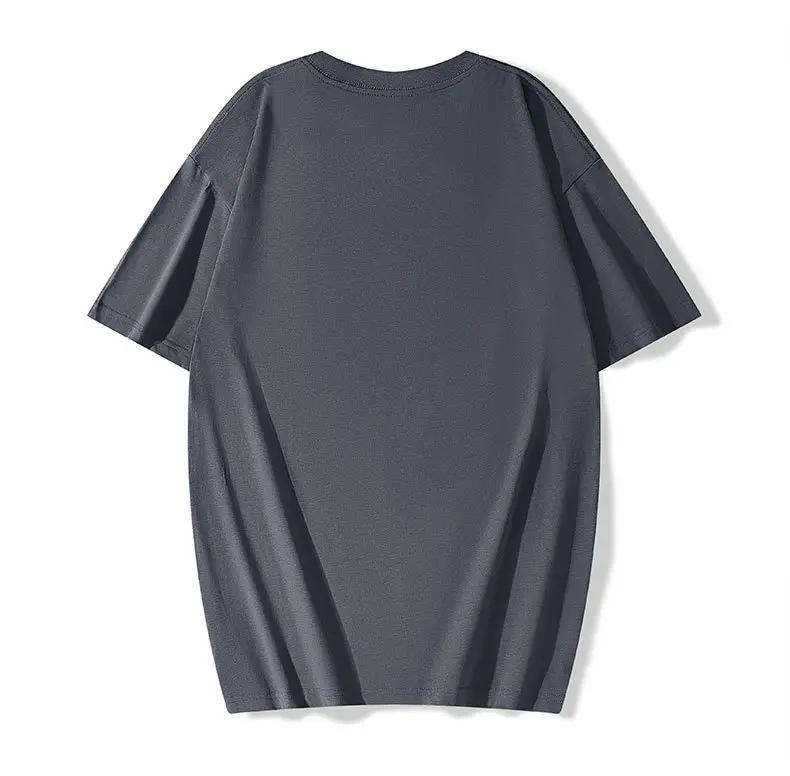 Black Loose Fit T-Shirt Large Drop Shoulder — feature 15