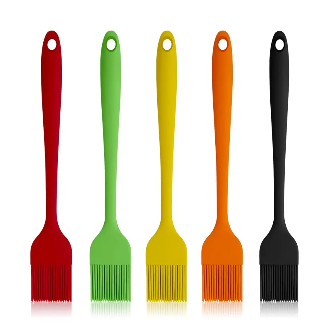 Silicone baking 5-piece silicone spatula scraper oil brush egg beater kitchenware 5 pieces suit baking tools suit — feature 7