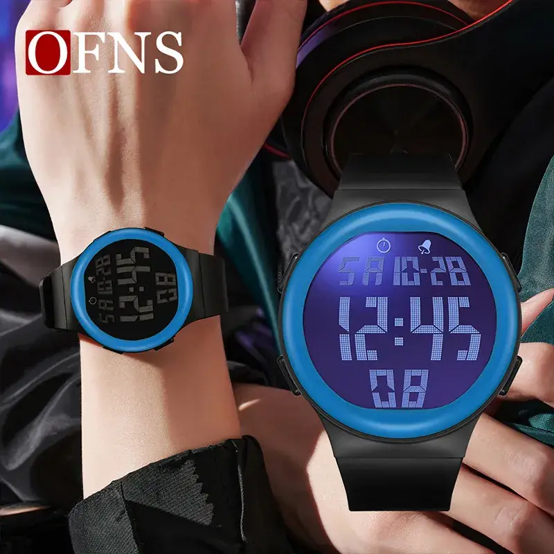 Ofns Youth Digital Watch Multi-Functional Luminous Alarm Clock - Image 10