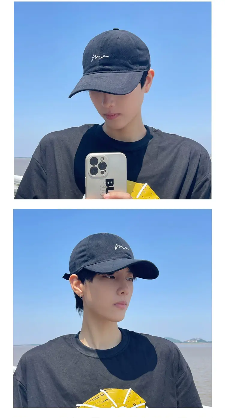 Men's Beige Logo Cap Casual Wear — feature 13