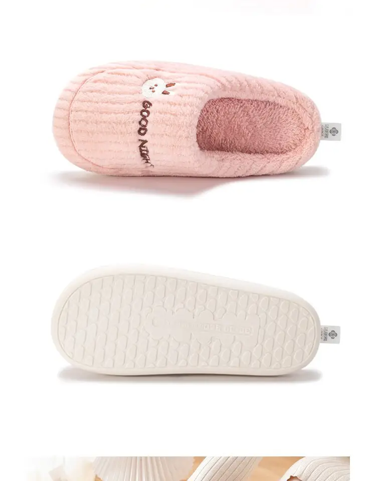 Jialiya Cotton Slippers for Women, Winter Indoor Home Couple Slippers, Warm, Non-Slip, Plush, Soft-Feeling Cotton Slippers for Men — feature 21