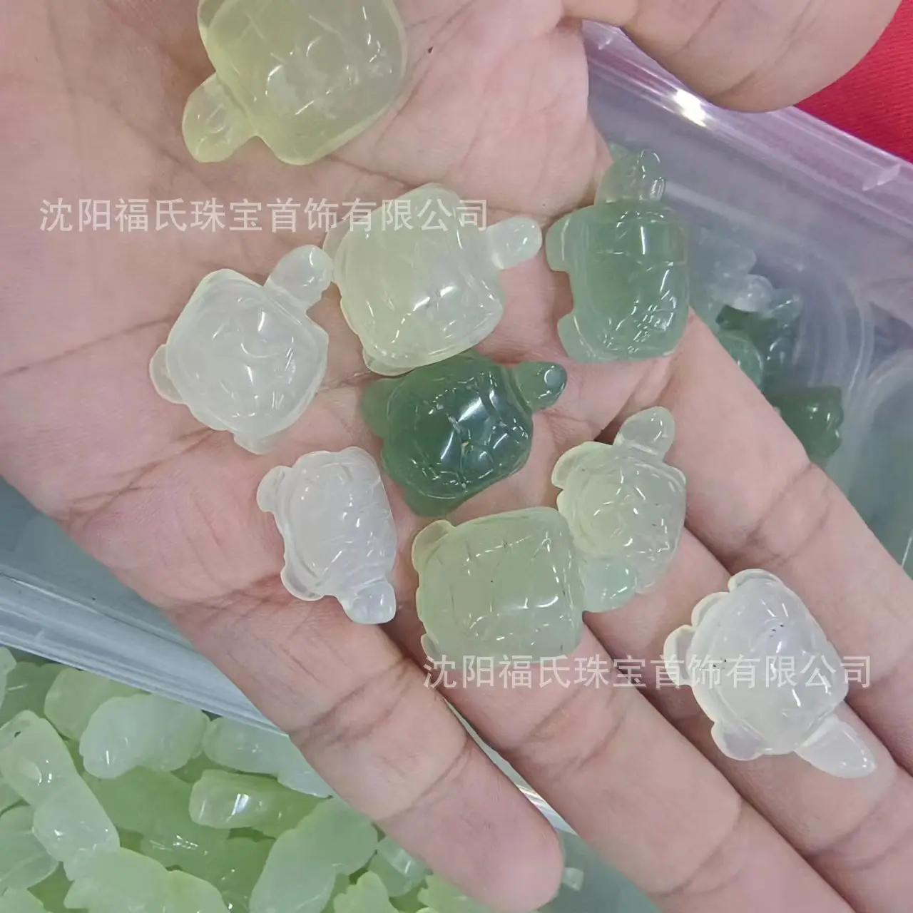 Natural Jade Ice Pendant Cat's Claw Bamboo Water Drop Auspicious Cloud Lock Peace Buckle Gourd Laughing Buddha Guanyin Various Styles Without String - Image 10