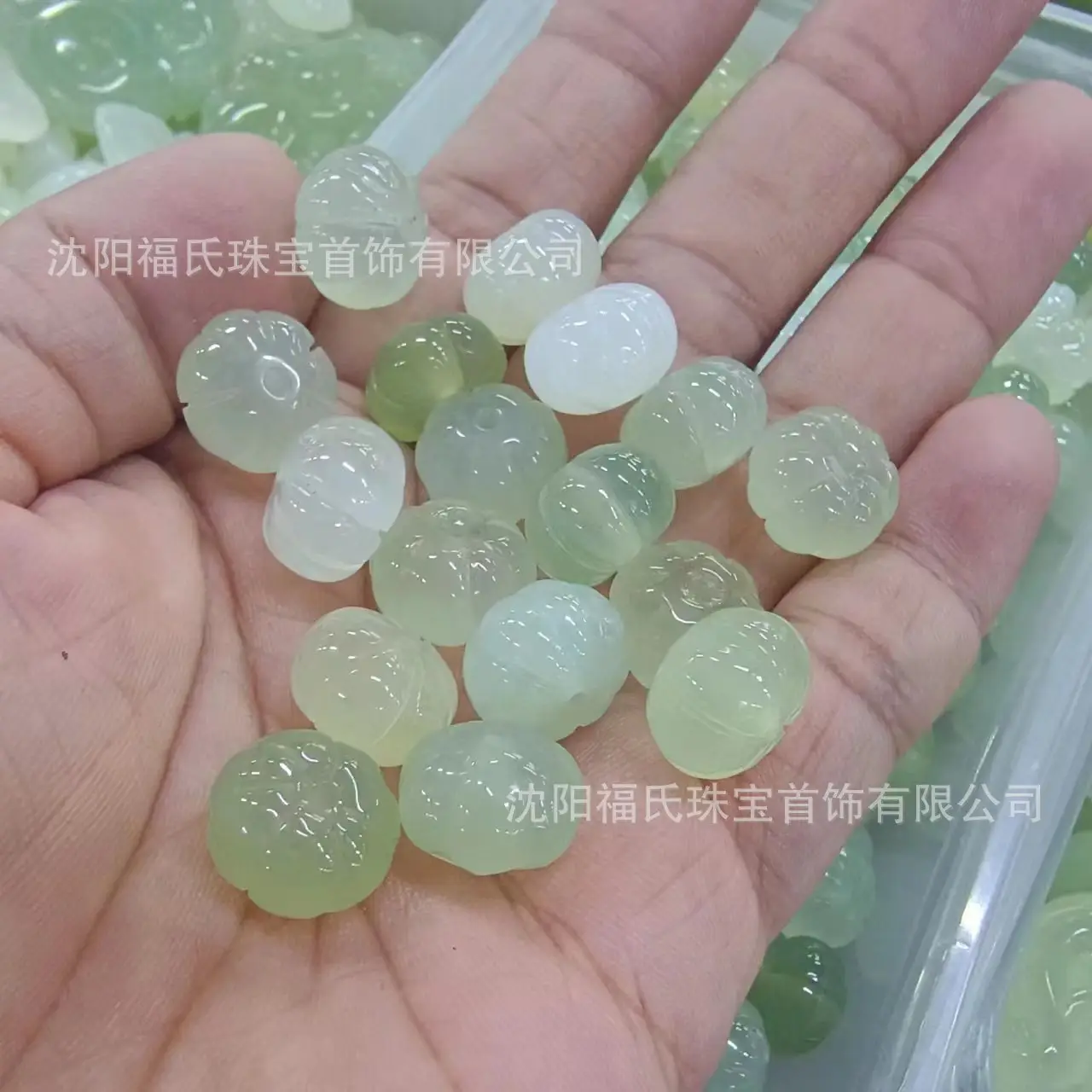 Natural Jade Ice Pendant Cat's Claw Bamboo Water Drop Auspicious Cloud Lock Peace Buckle Gourd Laughing Buddha Guanyin Various Styles Without String - Image 18