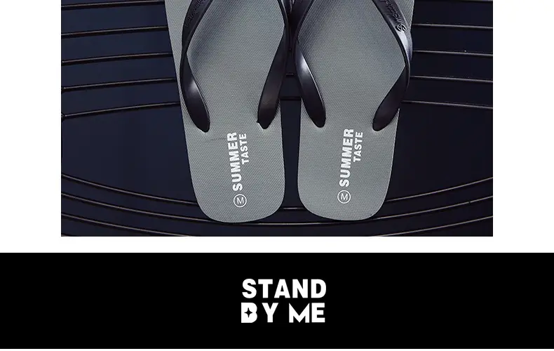Men's Flip-Flops Summer Slippers Men's Non-Slip Thong Sandals Student Beach Flip-Flops Trendy Hot Item — feature 11