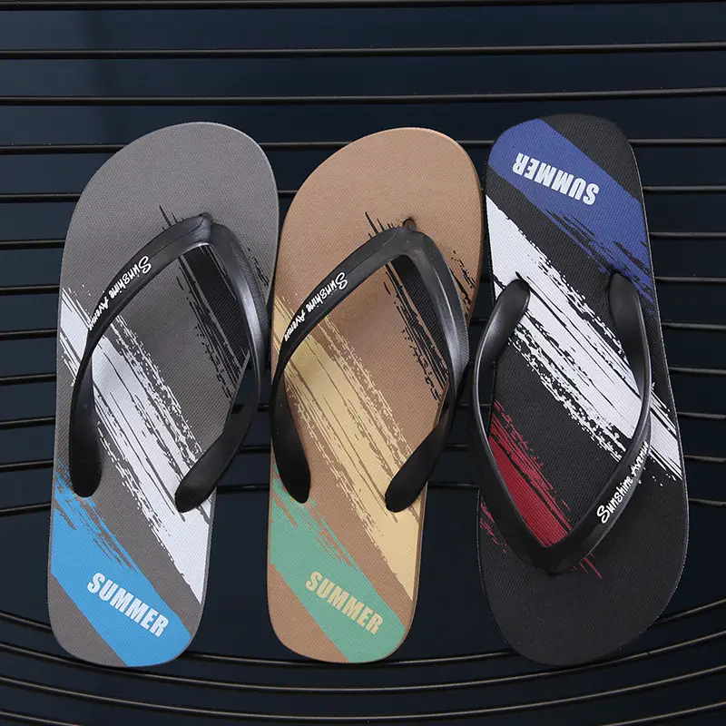 Beach flip flops men's outdoor summer new outdoor leisure men's flip flops non-slip simple student sandals - Image 6