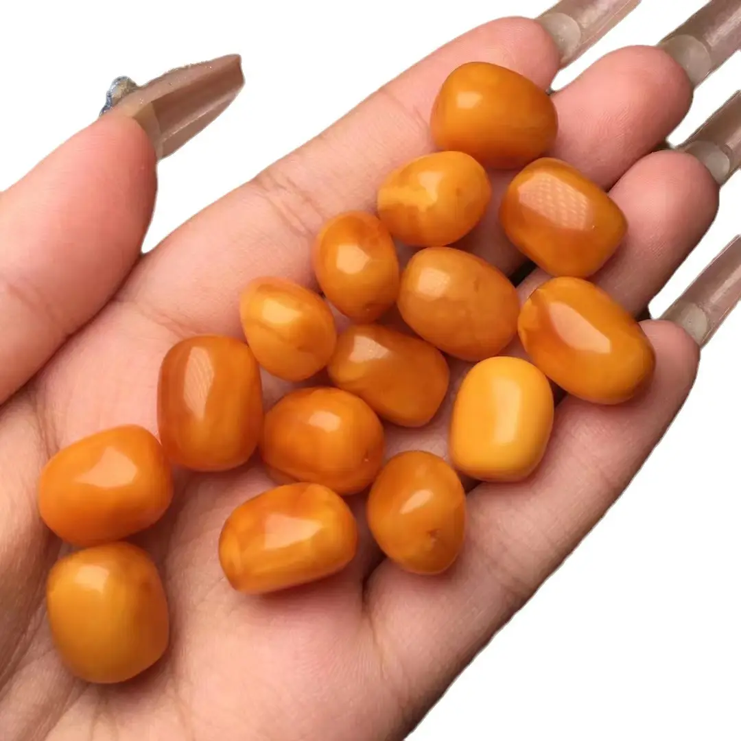 Natural Old Beeswax with Loose Beads for Play & Jewelry - Image 5