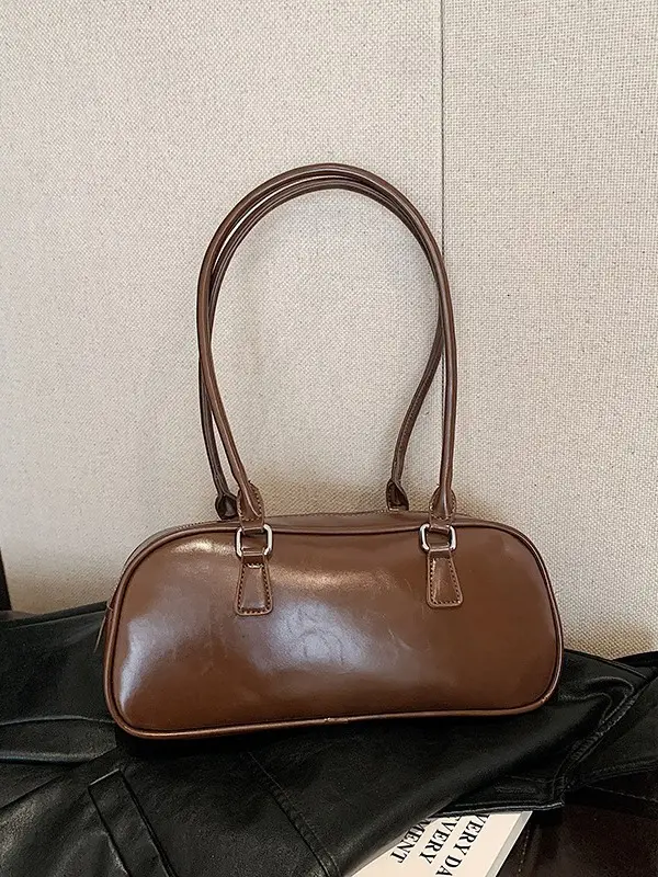 Brown French Niche Shoulder Bag for Women 2023 - Image 4