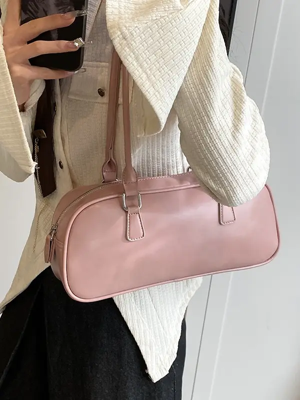 Brown French Niche Shoulder Bag for Women 2023 - Image 7