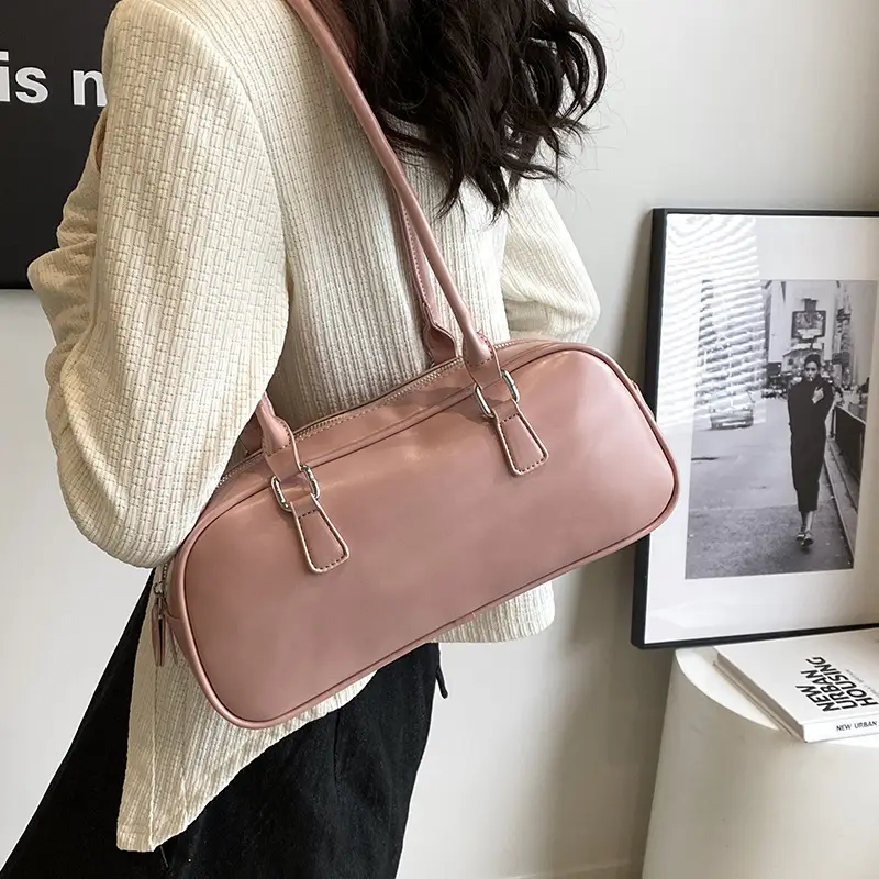 Brown French Niche Shoulder Bag for Women 2023 — feature 13