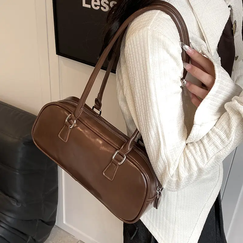 Brown French Niche Shoulder Bag for Women 2023 — feature 15