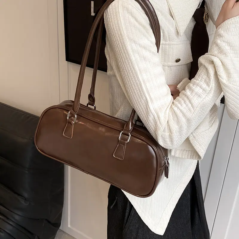Brown French Niche Shoulder Bag for Women 2023 — feature 16