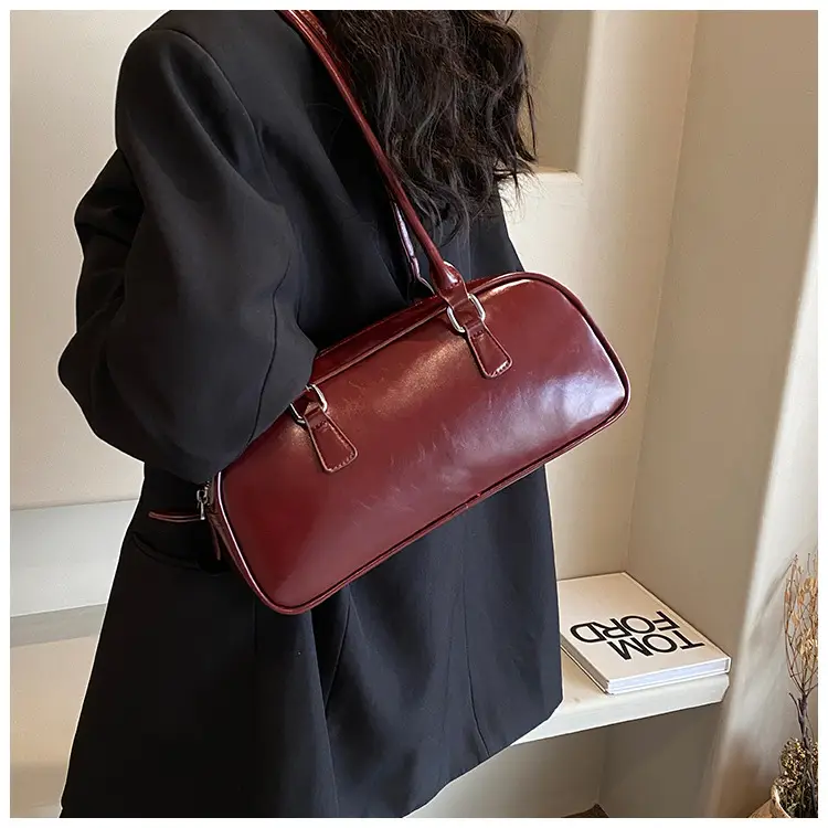 Brown French Niche Shoulder Bag for Women 2023 — feature 7