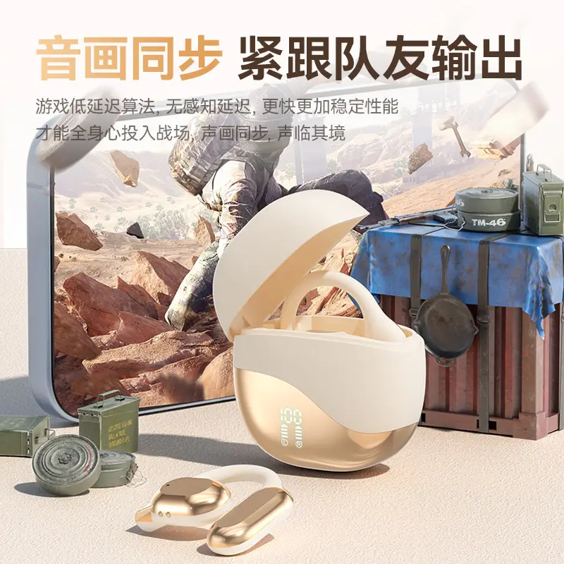 Wireless Earphone with Bone Conduction & Charging Case - Image 15