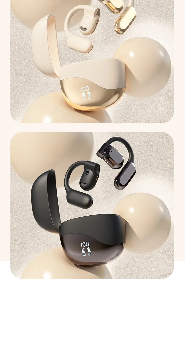 Wireless Earphone with Bone Conduction & Charging Case — feature 14