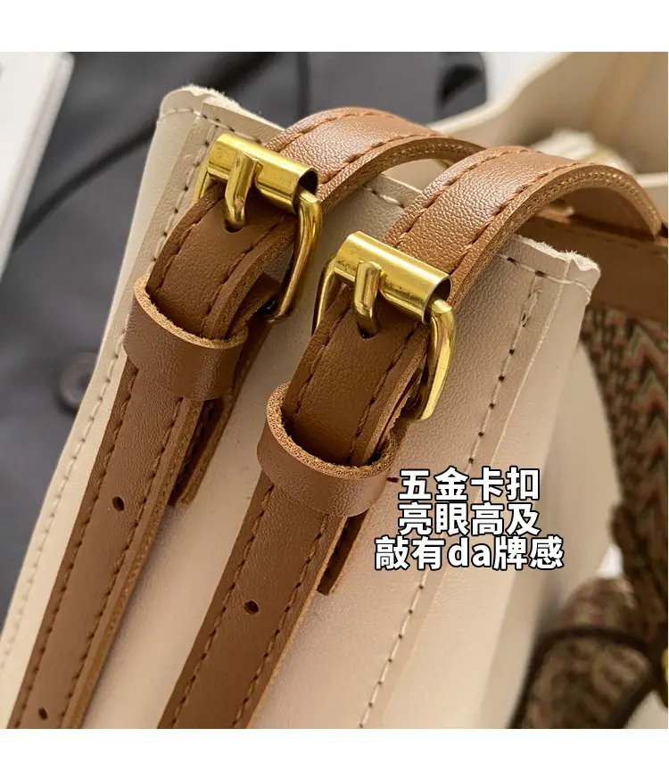 Korean Style Wide Strap Shoulder Bag for Women — feature 13