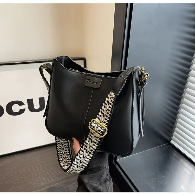 Korean Style Wide Strap Shoulder Bag for Women — feature 21